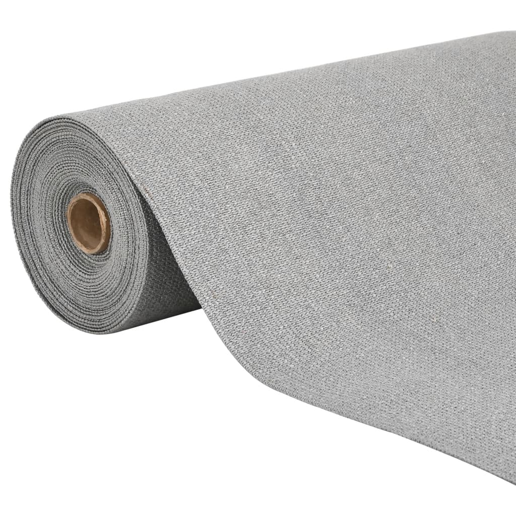 VidaXL Sichtschutznetz 150 g m² 1,2x25 m HDPE hellgrau