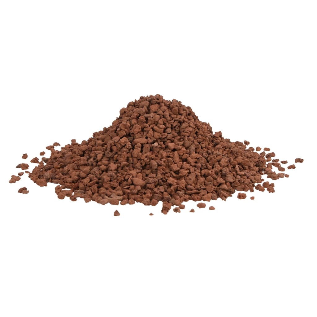VidaXL Lavasteine 10 kg 5-8 mm rot