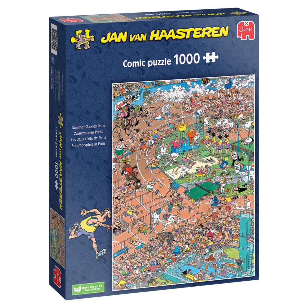 Jumbo-Puzzle Jan van Haasteren Olympische Sommerspiele 1000 Teile