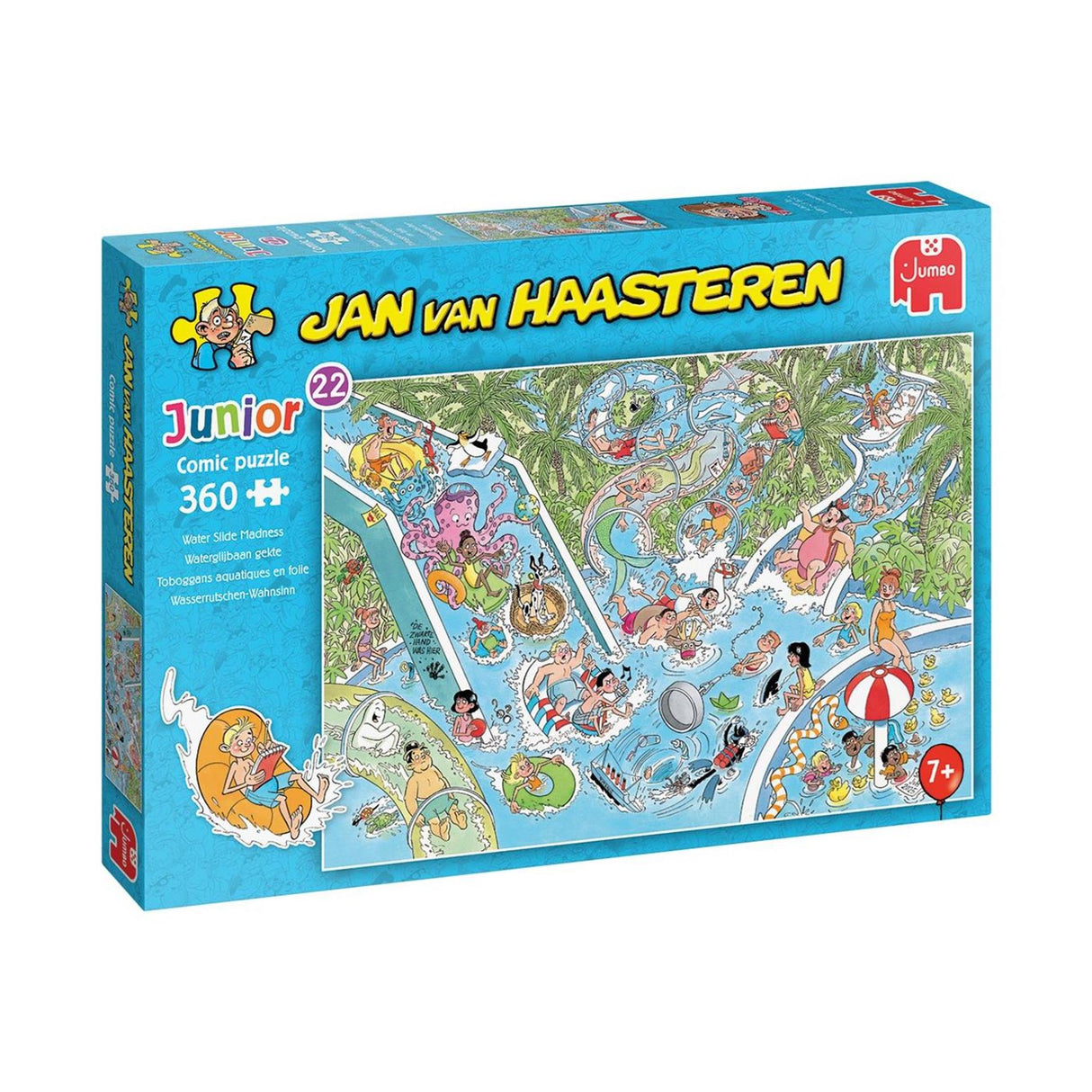 Jumbo-Puzzle Jan Van Hastering Junior Wasserrutsche Puzzle Jan Van Hastering Junior Wasserrutsche Crazy | 2 Stk