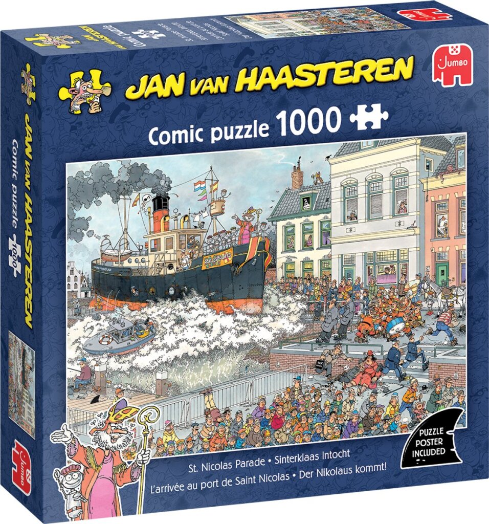 Jan van Haasteren Puzzle - Sinterklaas Ankunft - 1000 Teile.