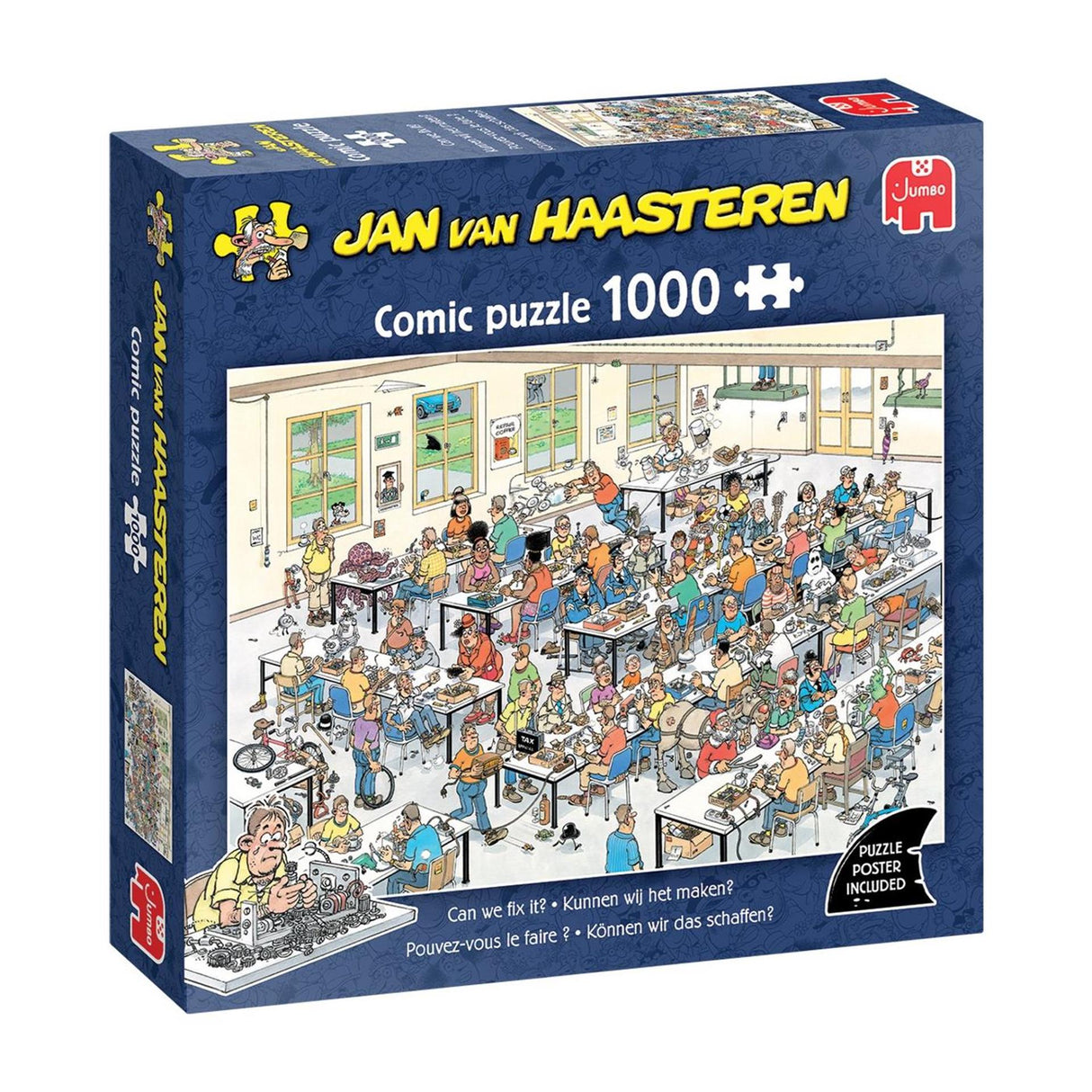 Jumbo-Puzzle von Jan van Haasteren – schaffen wir es? - 1000 Stk.