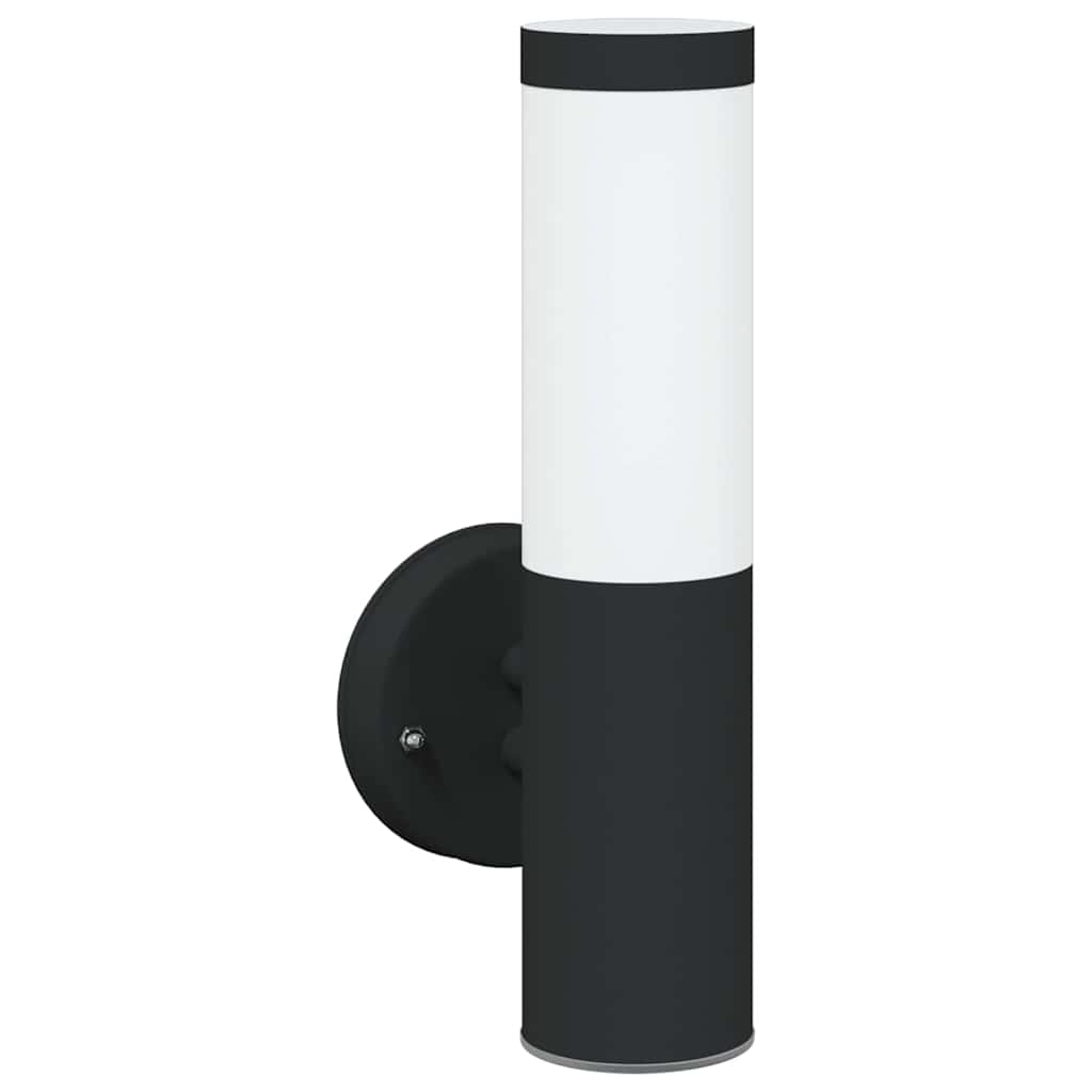 Vidaxx Außenwandleuchte schwarz 15 x 7,5 x 33 cm