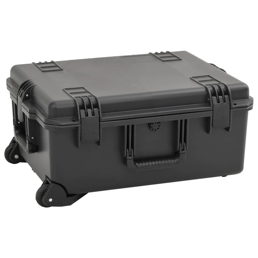 Vidaxx Flightcase tragbar 62,5x50x28,5 cm PP schwarz