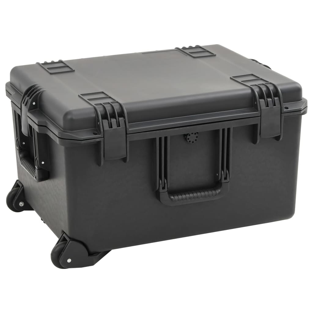 Vidaxx Flightcase tragbar 62,5x49,5x37 cm PP schwarz