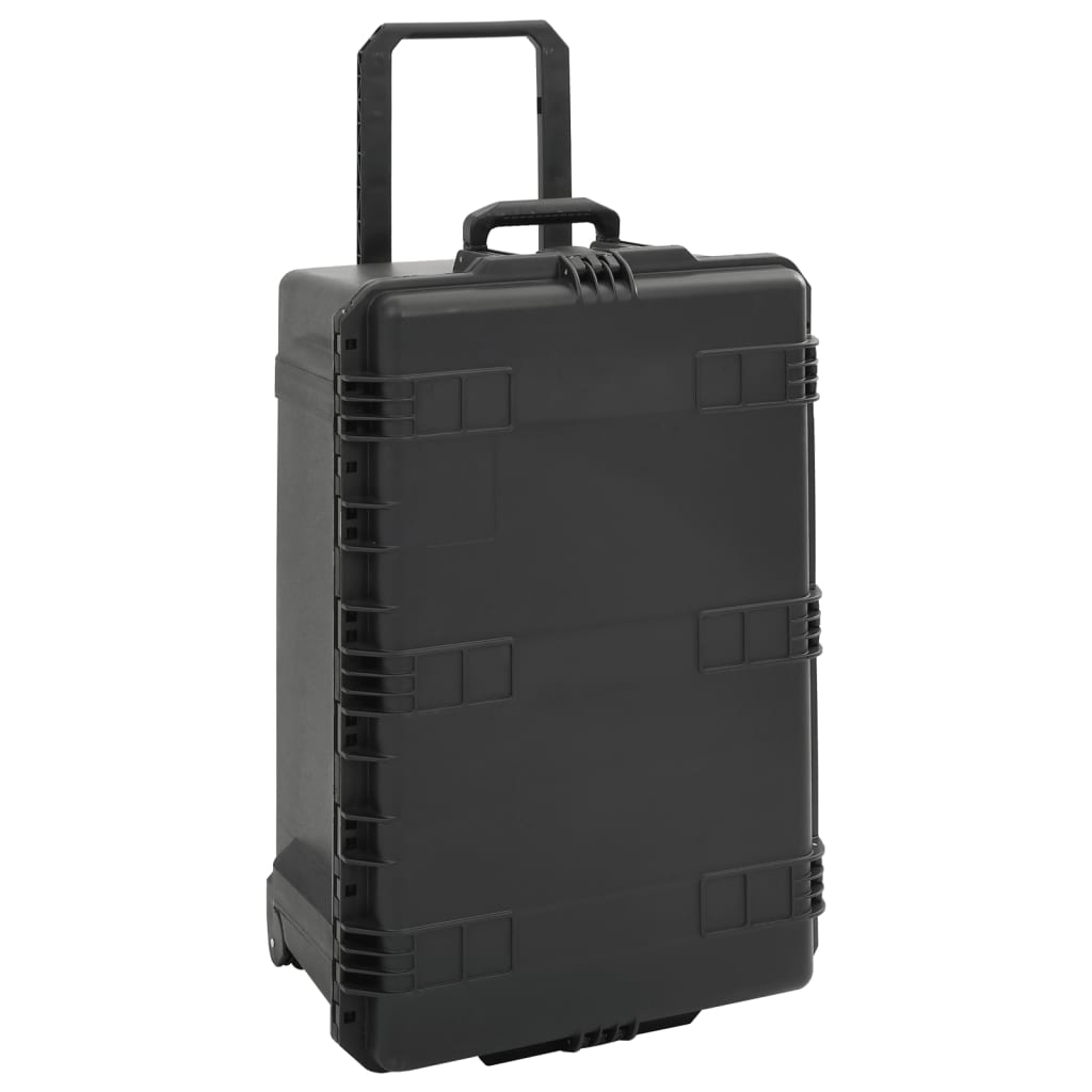 Vidaxx Flightcase tragbar 79,5x52x39 cm PP schwarz