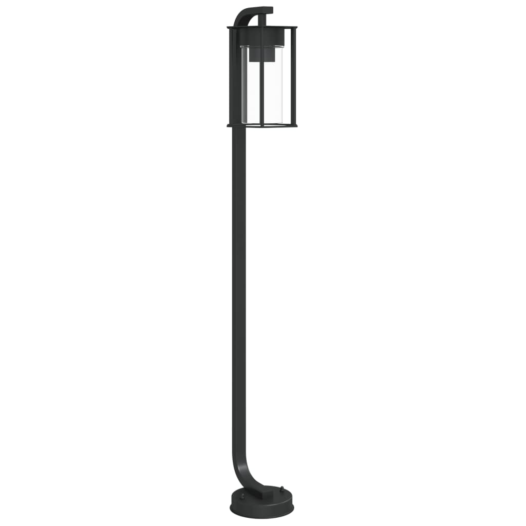 Vidaxx Außenstehleuchte 100 cm Edelstahl schwarz