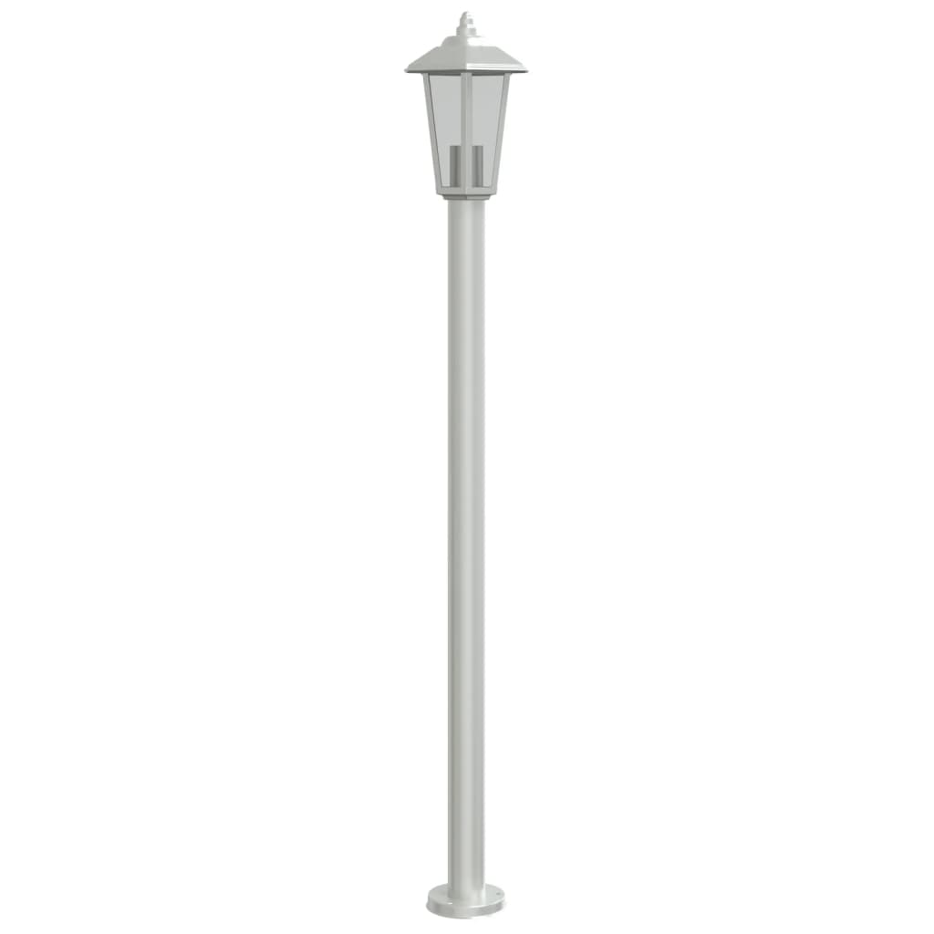 Vidaxx Außenstehleuchte 120 cm Edelstahl silberfarben