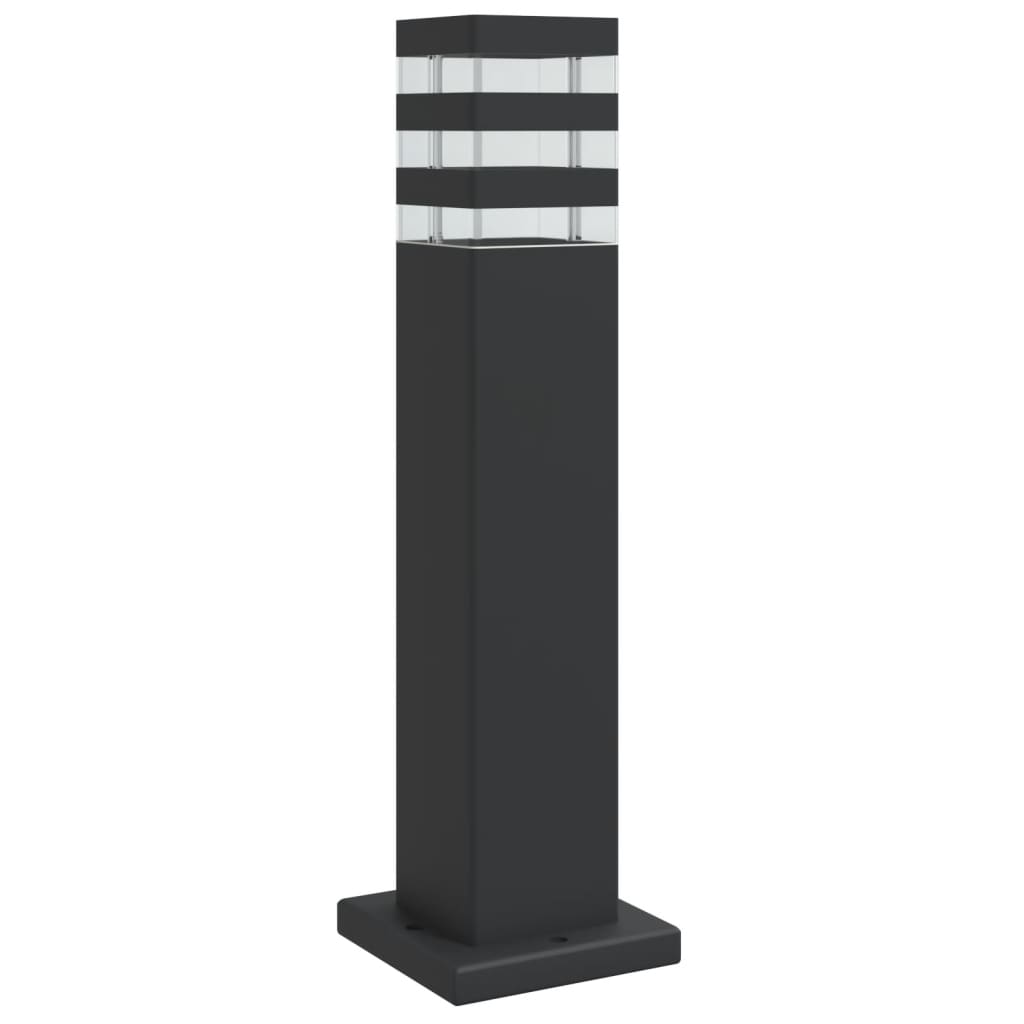 Vidaxx Außenstehleuchten 50 cm Aluminium schwarz