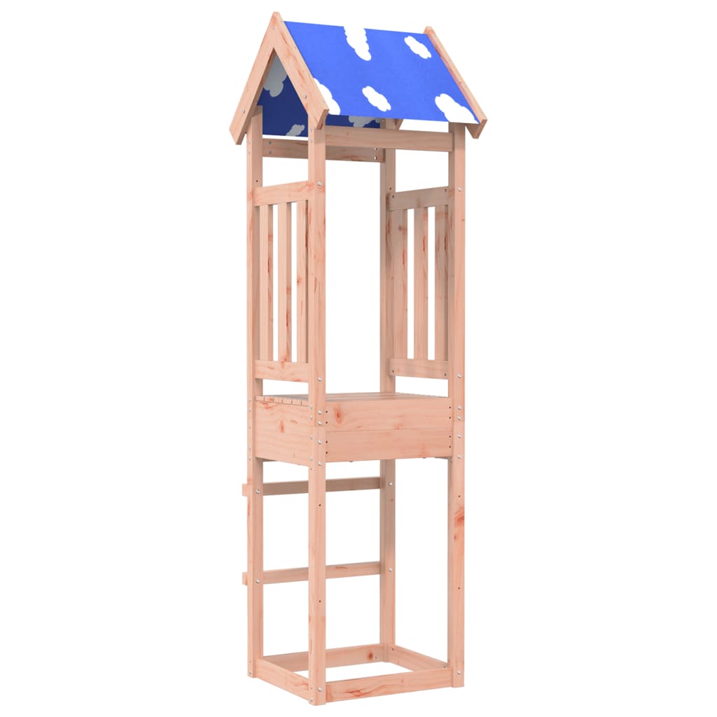 VidaXL Spielturm 52,5x46,5x208 cm massives Douglasienholz