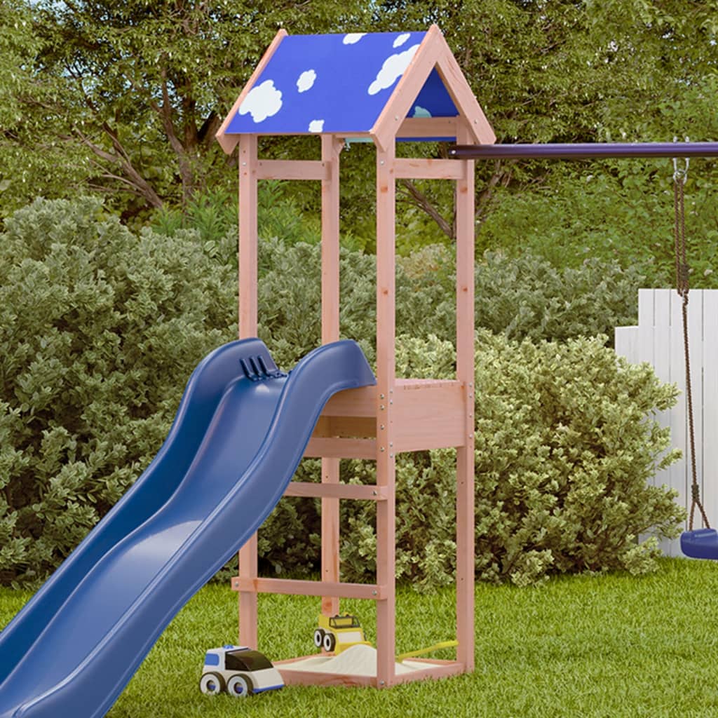 Vidaxx Spielturm 52,5x46,5x195 cm massives Douglasienholz