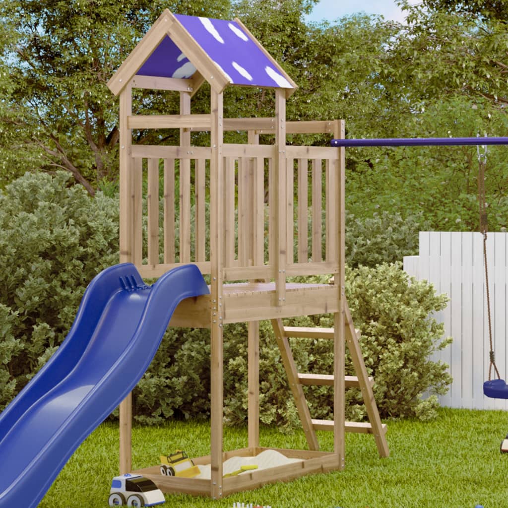 Vidaxx Spielturmleiter 110,5x52,5x215 cm imprägniertes Kiefernholz