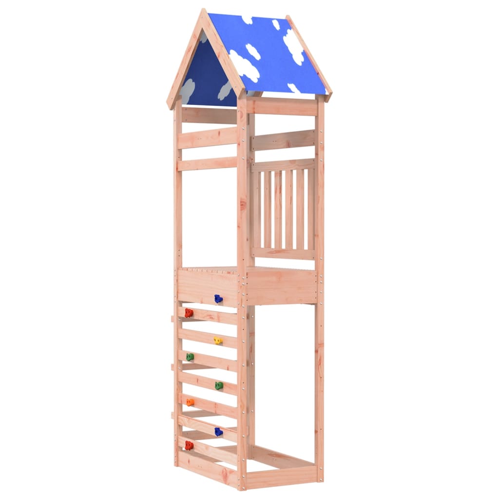 Vidaxx Spielturm mit Kletterwand 85x52,5x265 cm Douglasie