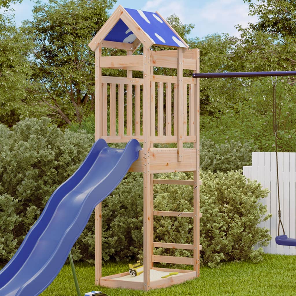 Vidaxx Spielturm 85x52,5x239 cm massives Kiefernholz