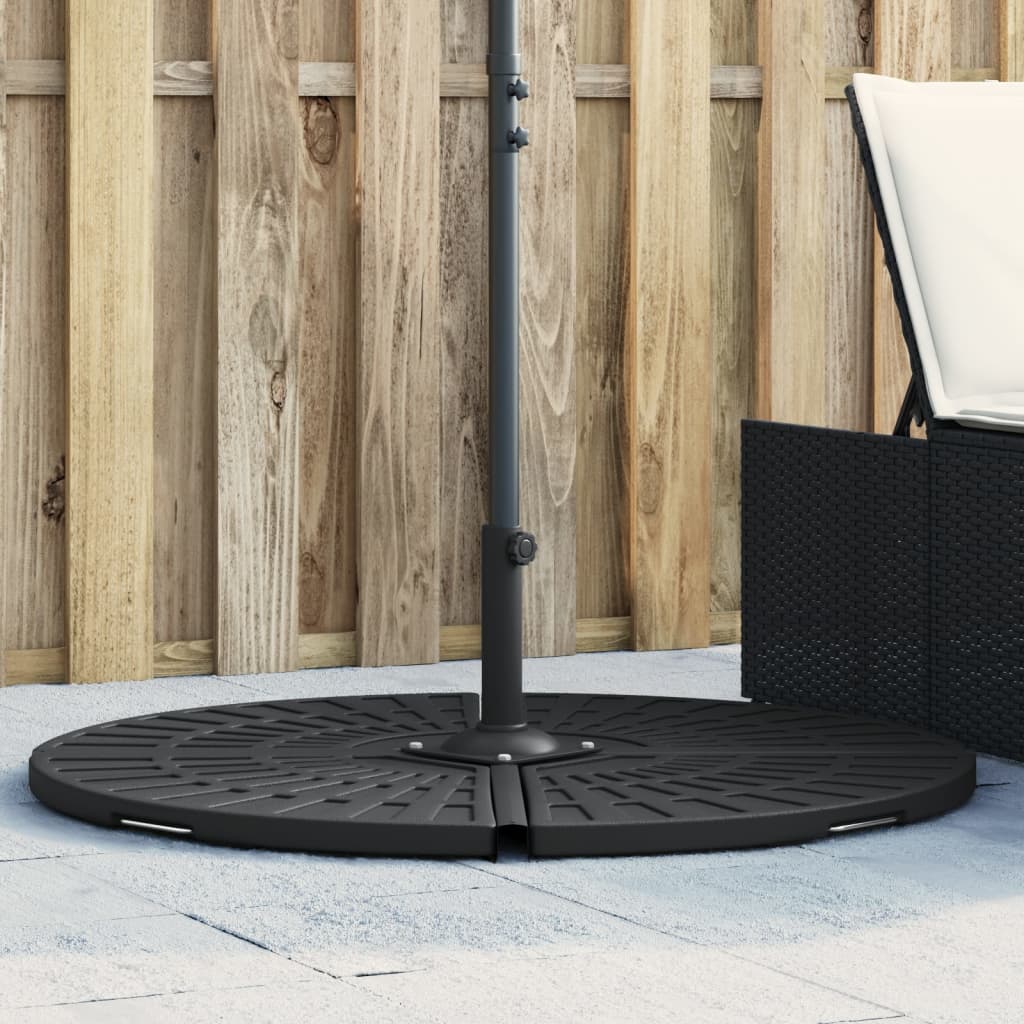 VidaXL Sonnenschirmgewicht mit Griff für Kreuzständer 14 kg