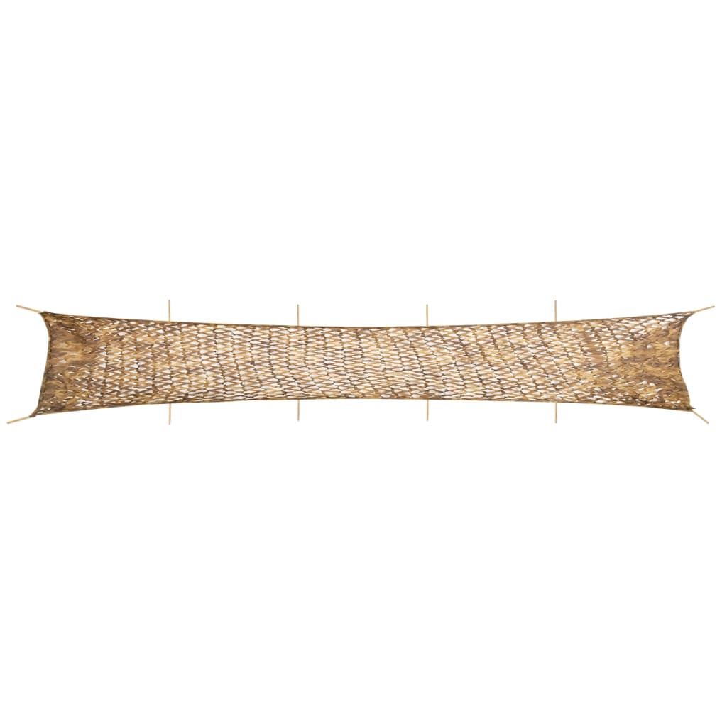 Vidaxx Tarnnetz mit Aufbewahrungstasche 1038x137 cm sandfarben