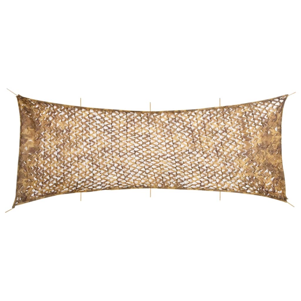 Vidaxx Tarnnetz mit Aufbewahrungstasche 833x297 cm sandfarben