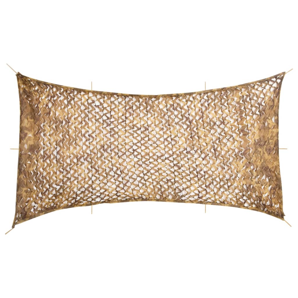 Vidaxx Tarnnetz mit Aufbewahrungstasche 708x423 cm sandfarben