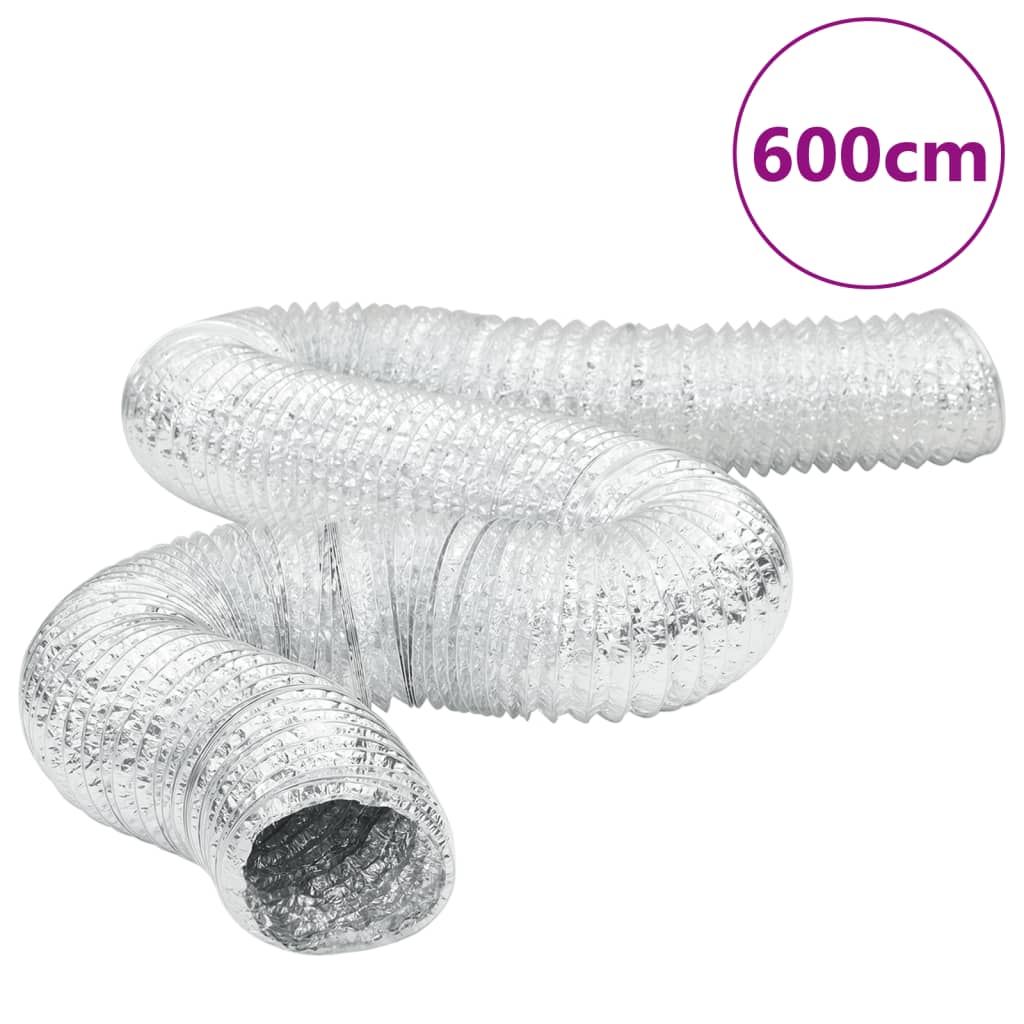 Vidaxx Lüftungsschlauch ø10 cm 6 m Aluminium