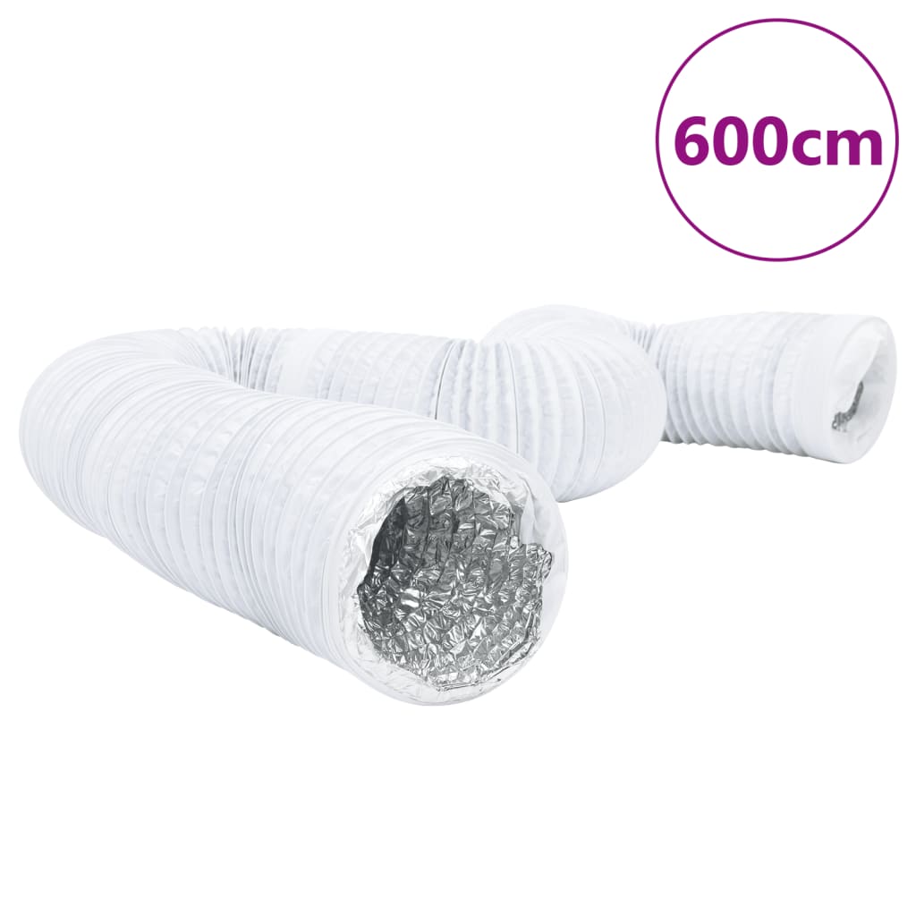 Vidaxx Lüftungsschlauch ø15 6 m cm Aluminium und PVC