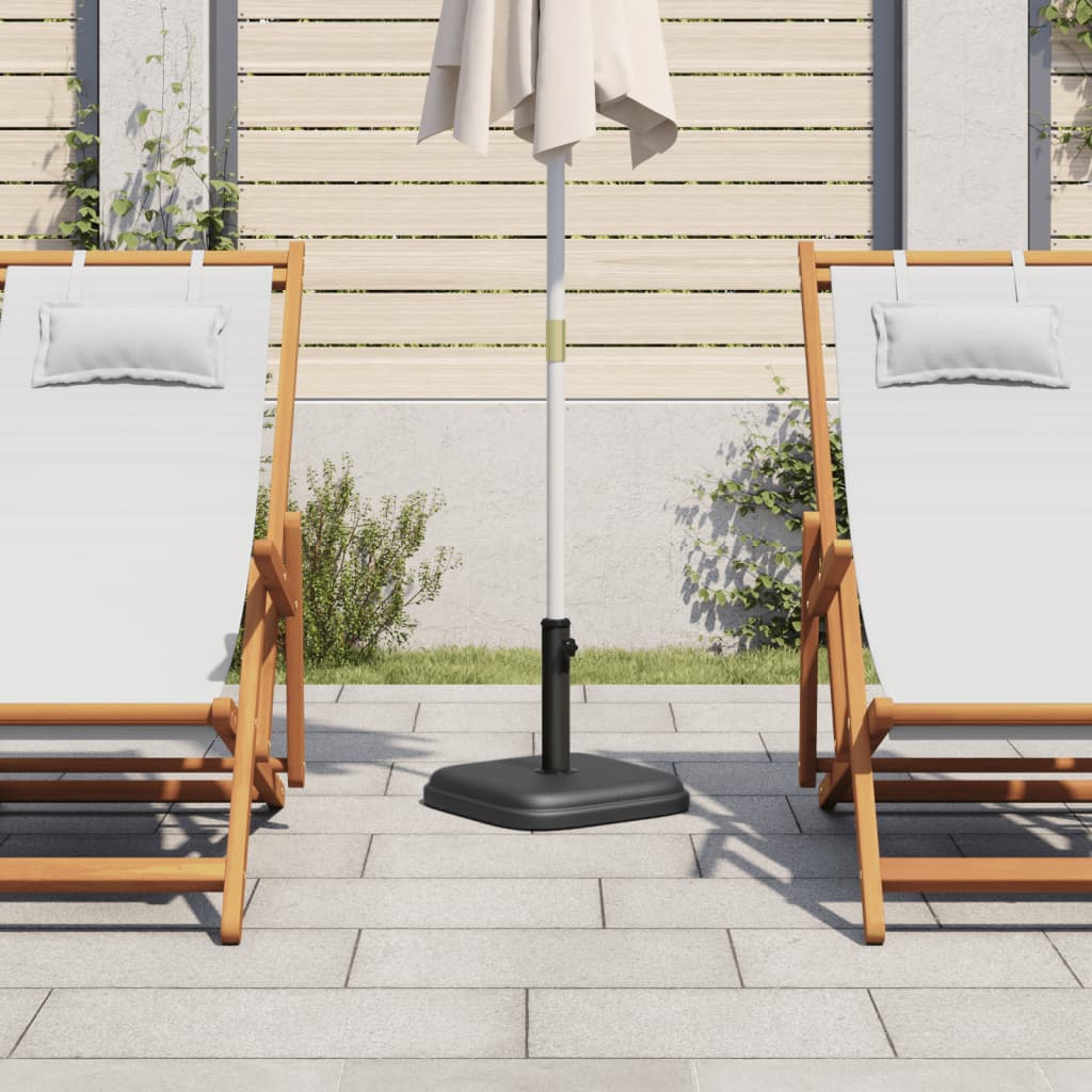 Vidaxl Sonnenschirmständer für Stangen von ø32 35 38 mm 11 kg quadratisch