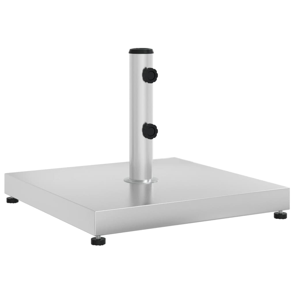 VidaXL Sonnenschirmständer für Stangen von Ø32 38 48 mm 28 kg quadratisch