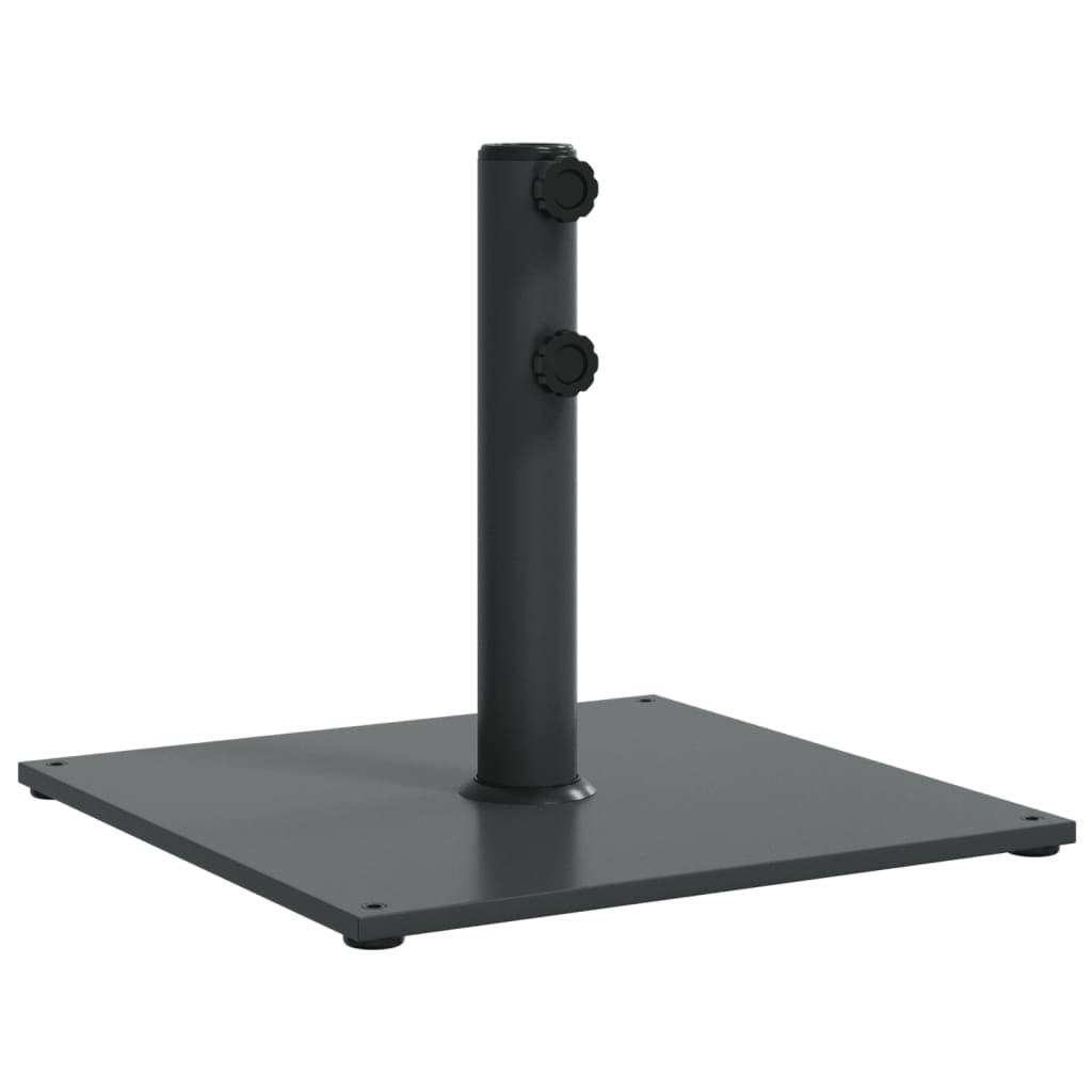 Vidaxl Sonnenschirmständer für Stangen von ø32 38 48 mm 17 kg quadratisch