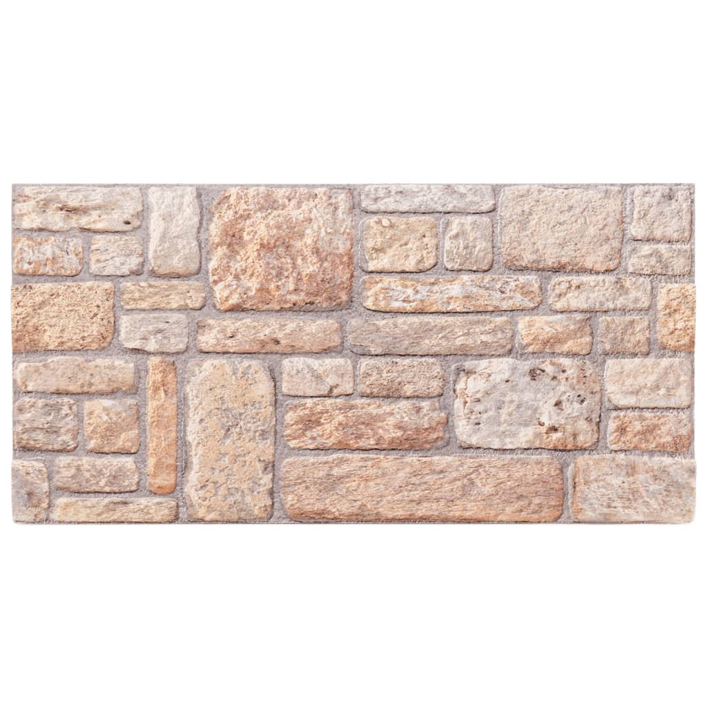 VidaXL Wandpaneele 10 Stk. 3D 100x50 cm EPS braun