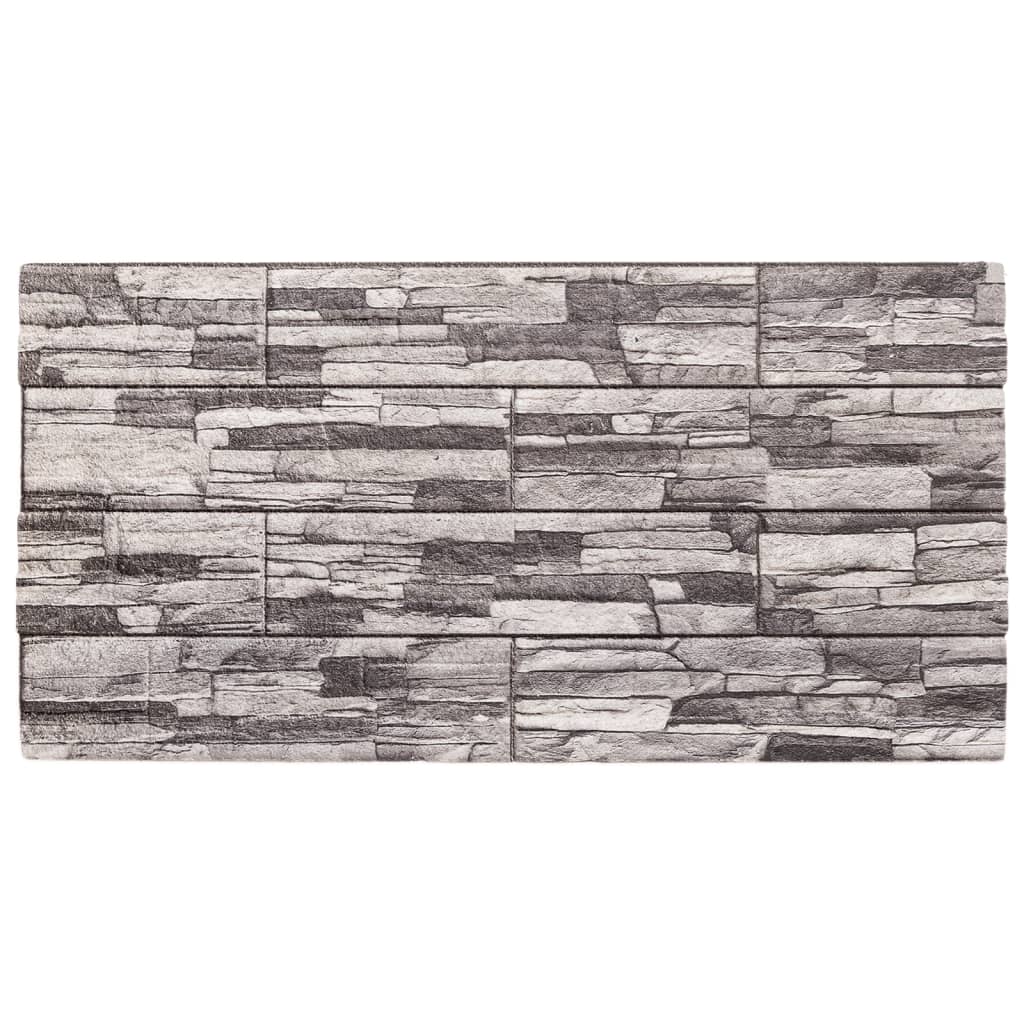 VidaXL Wandpaneele 10 Stk. 3D 100x50 cm EPS Hellgrau