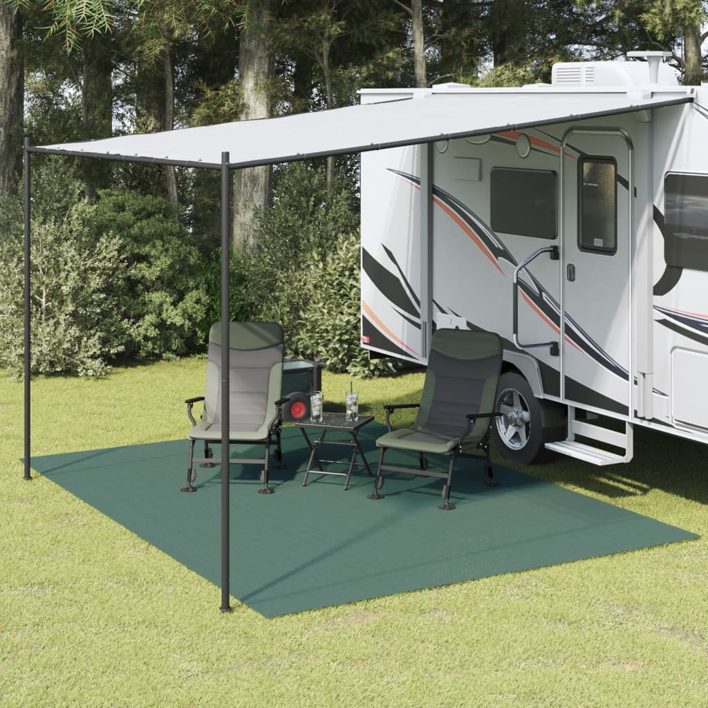 VidaXL Campingdecke 4x3 m grün