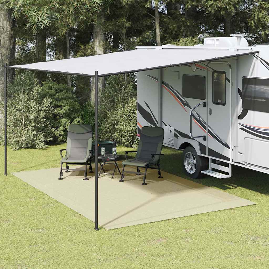 VidaXL Zeltteppich 6x3 m cremefarben