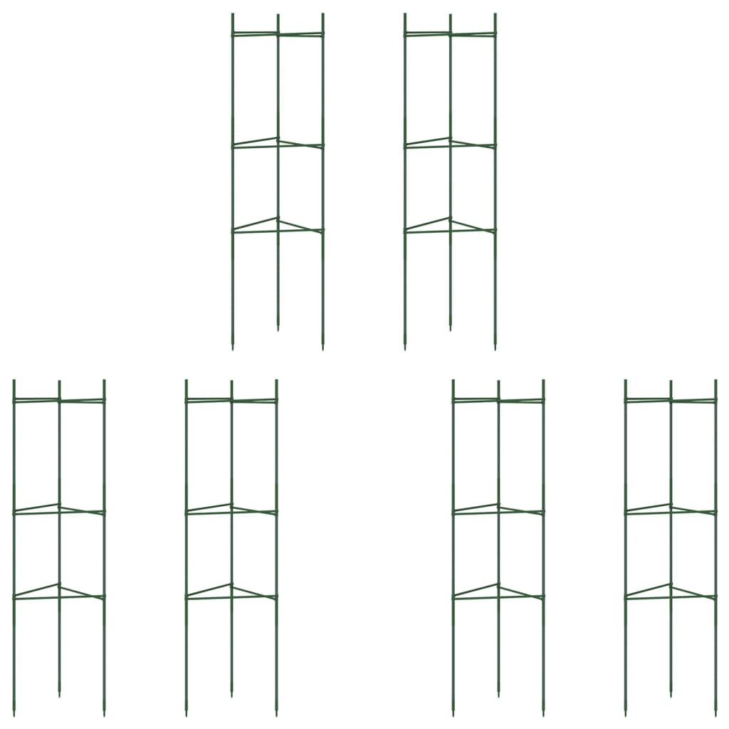 VidaXL Tomatenkäfige 6 Stück 116 cm Stahl und Polypropylen