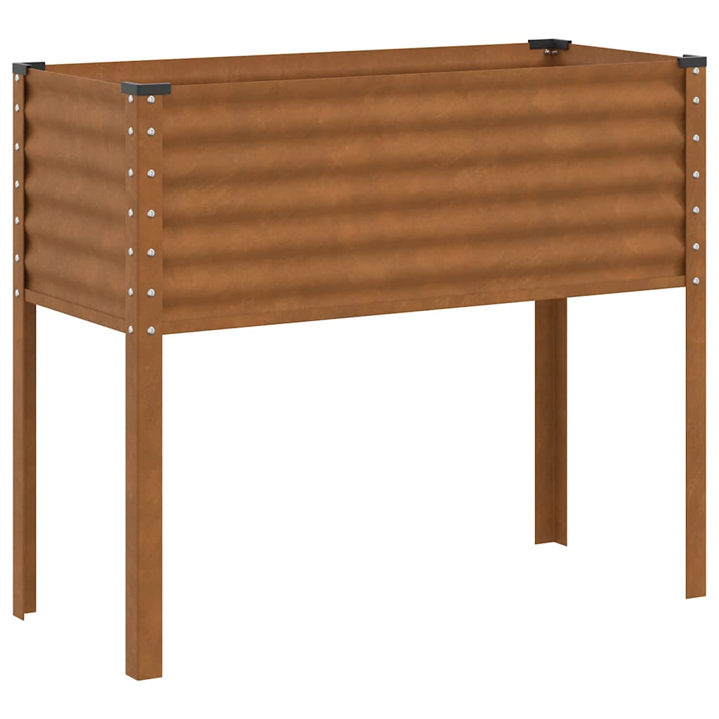 Vidaxx Pflanzgefäß 100x41x90 cm wetterfester Stahl