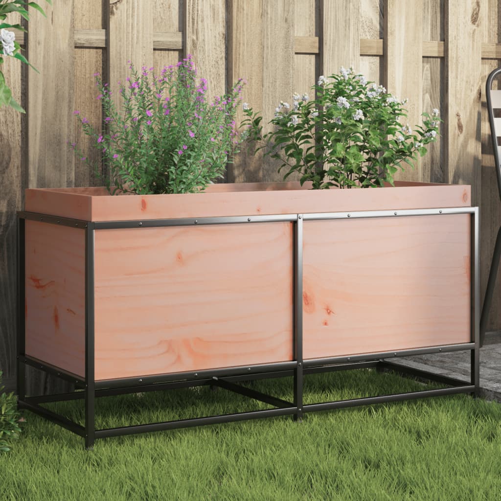 Vidaxx Pflanzgefäß 100x40x50 cm massives Douglasienholz