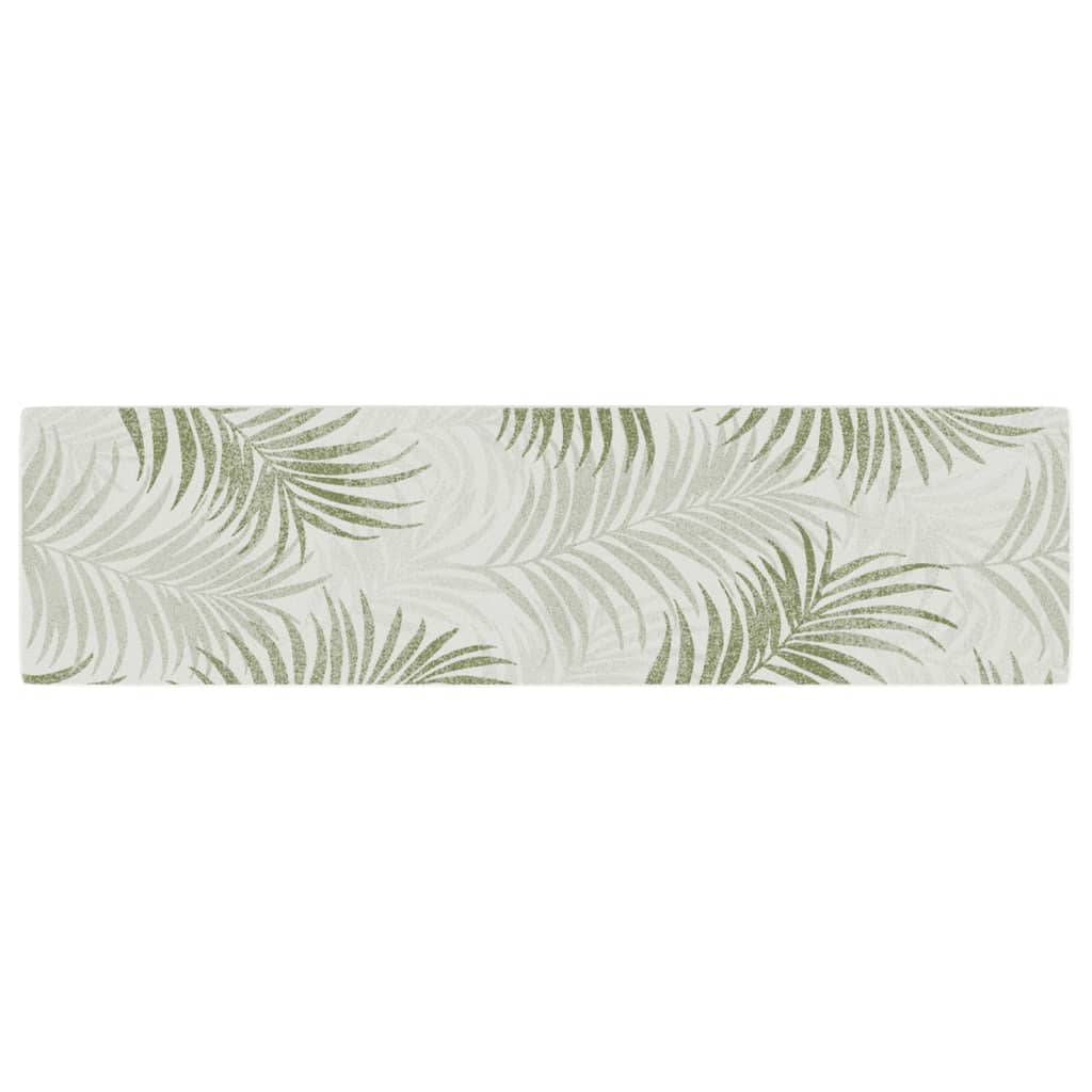 VidaXL Teppich für drinnen und draußen, niedriger Flor, 80 x 300 cm, mehrfarbig