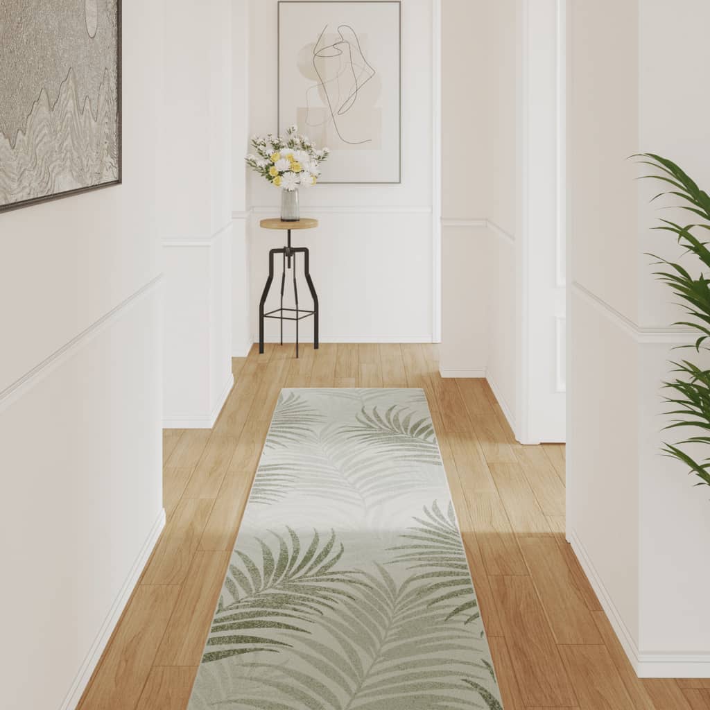 VidaXL Teppich für drinnen und draußen, niedriger Flor, 80 x 300 cm, mehrfarbig