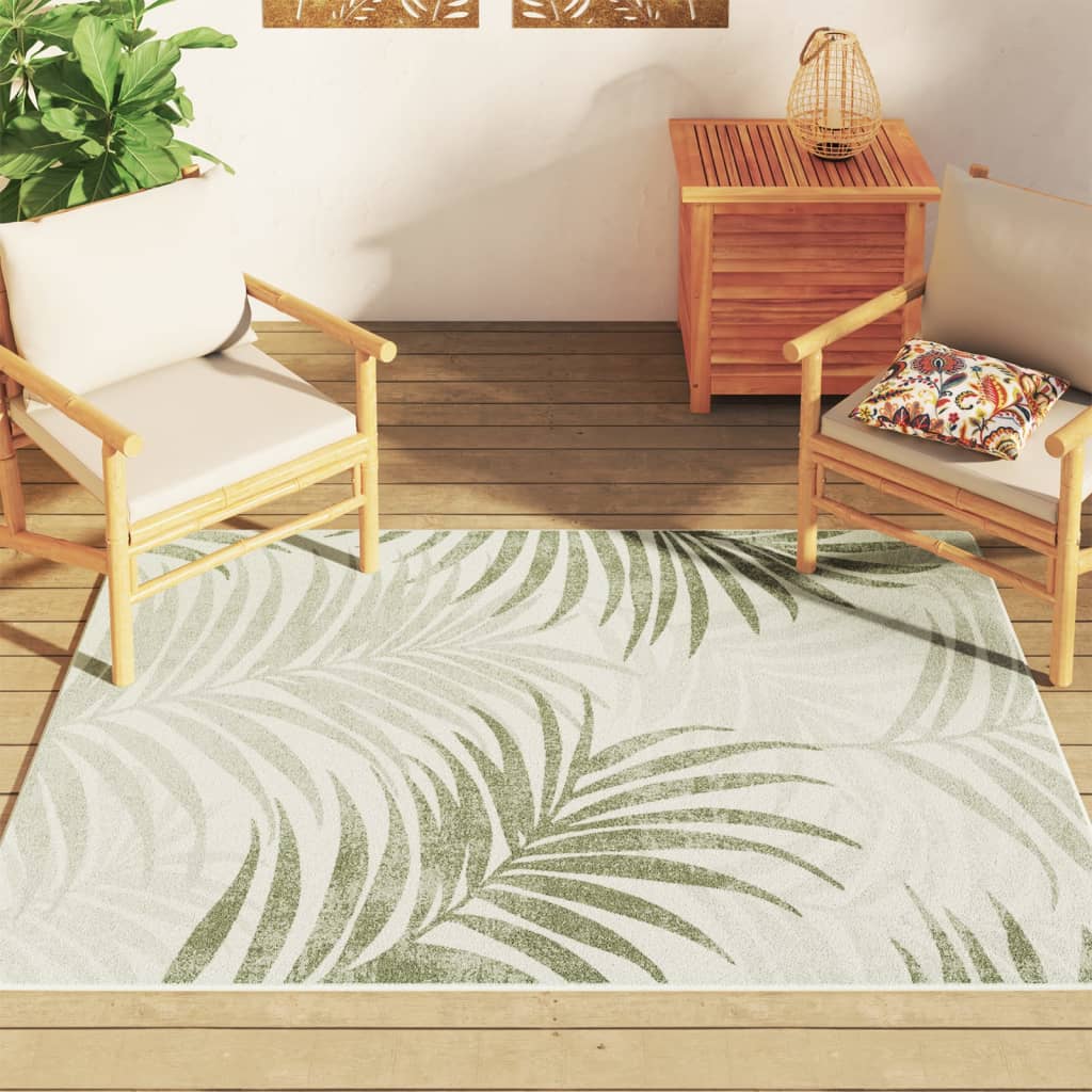 Vidaxx-Teppich für drinnen und draußen, niedriger Flor, 120 x 180 cm, mehrfarbig