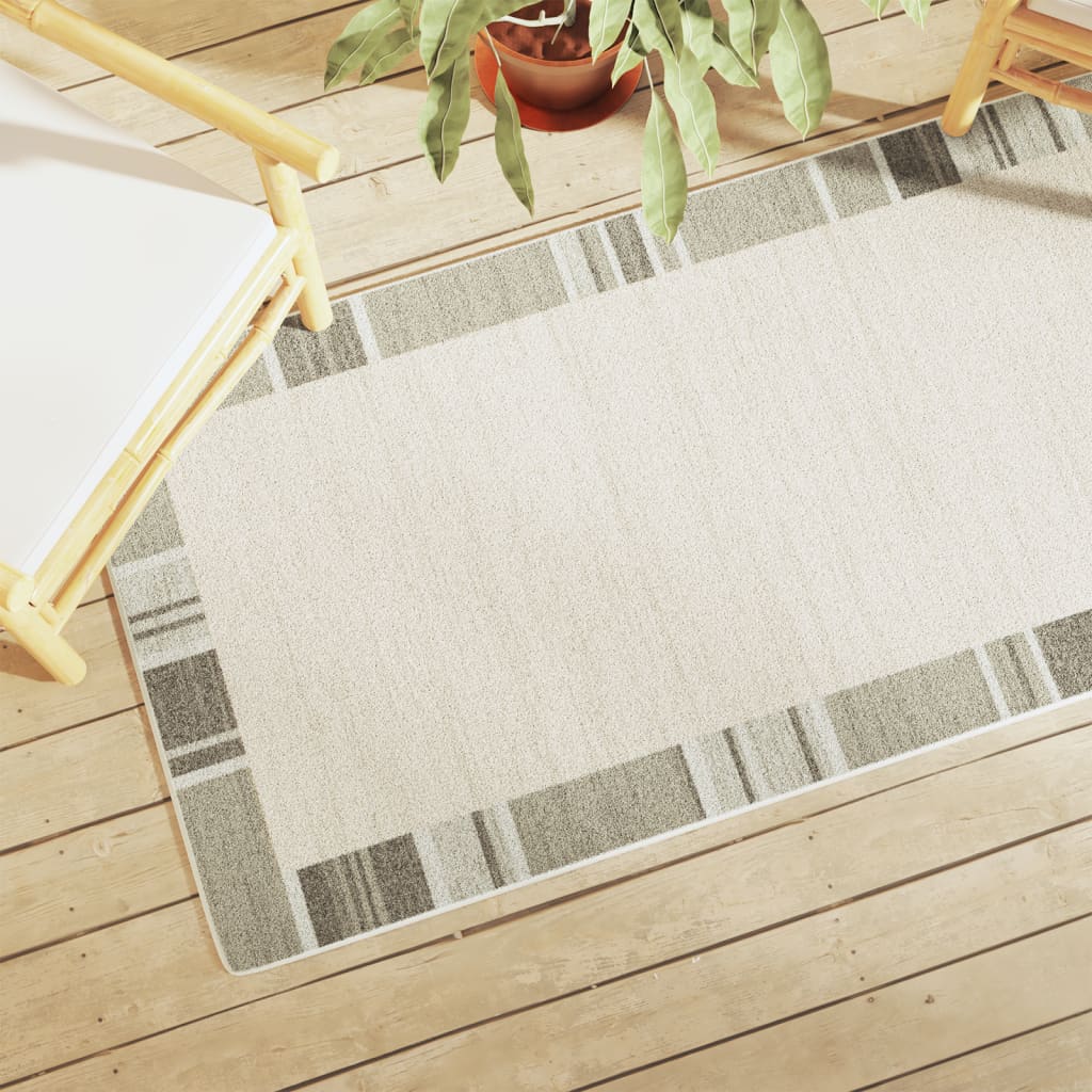 Vidaxx-Teppich für drinnen und draußen, niedriger Flor, 80 x 150 cm, mehrfarbig