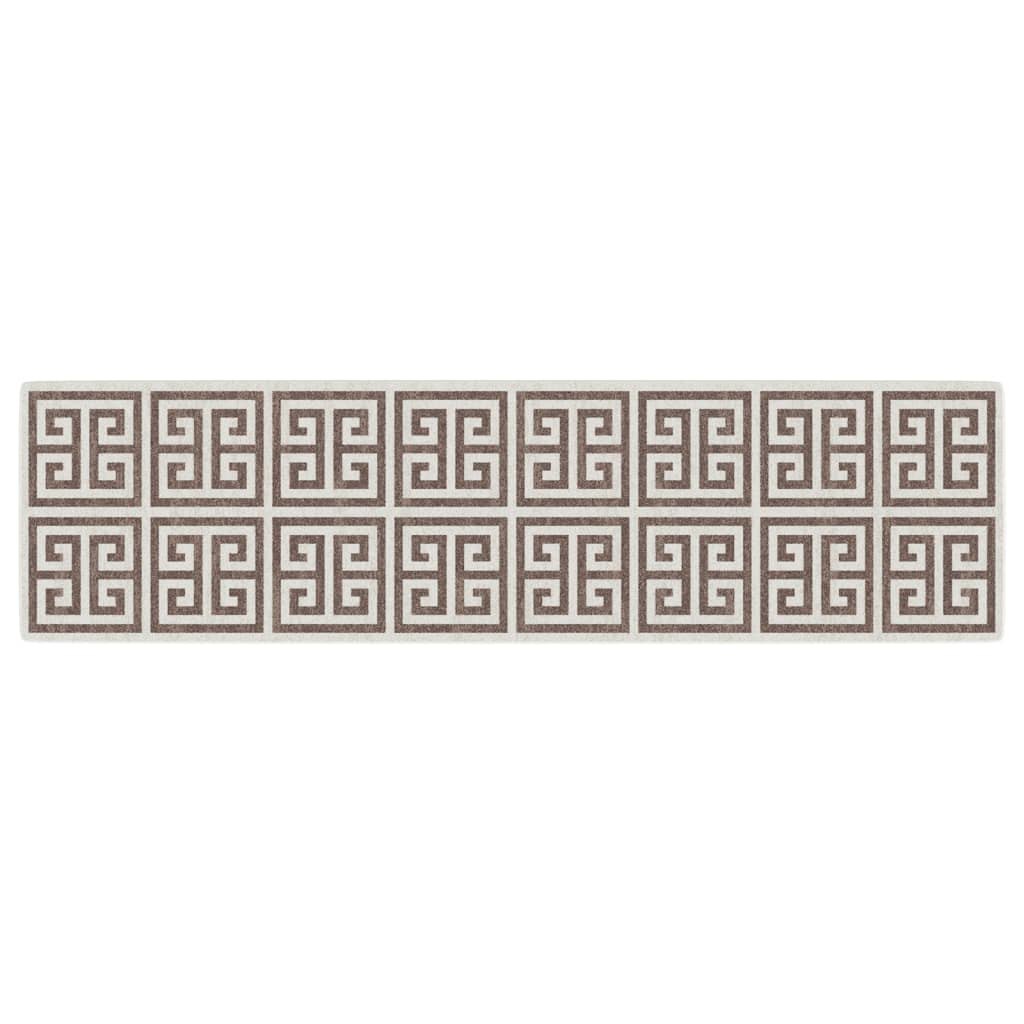 Vidaxx-Teppich für drinnen und draußen, niedriger Flor, 80 x 300 cm, mehrfarbig
