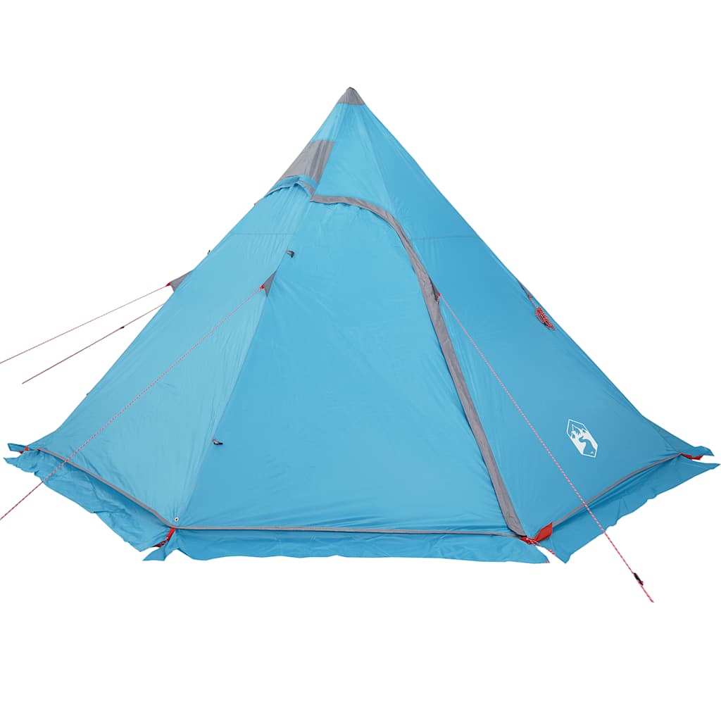 VidaXL Tipi-Zelt 5-Personen wasserdicht blau