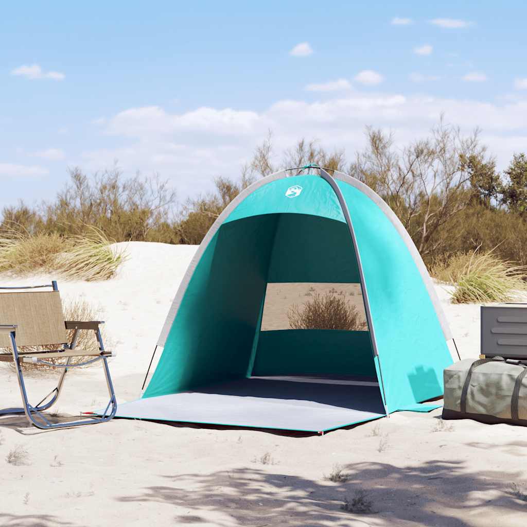 VidaXL Strandzelt 3-Personen wasserdicht meergrün