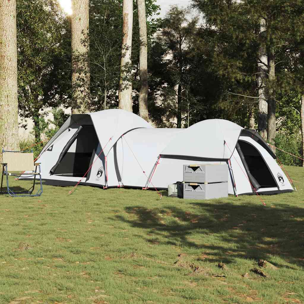 Vidaxl Campingzelt 5-Personen-Verdunkelungsstoff weiß wasserdicht