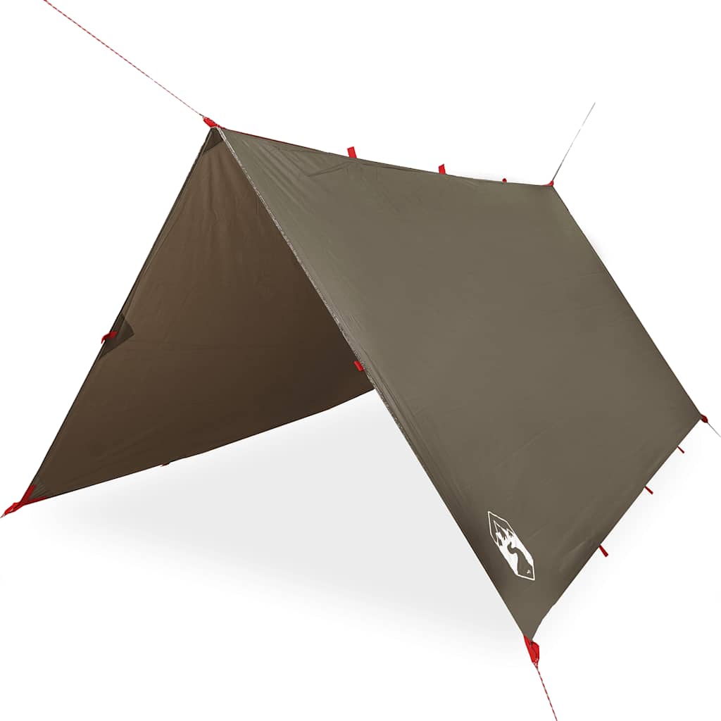 Vidaxx Camping-Markise wasserdicht 306x306 cm braun