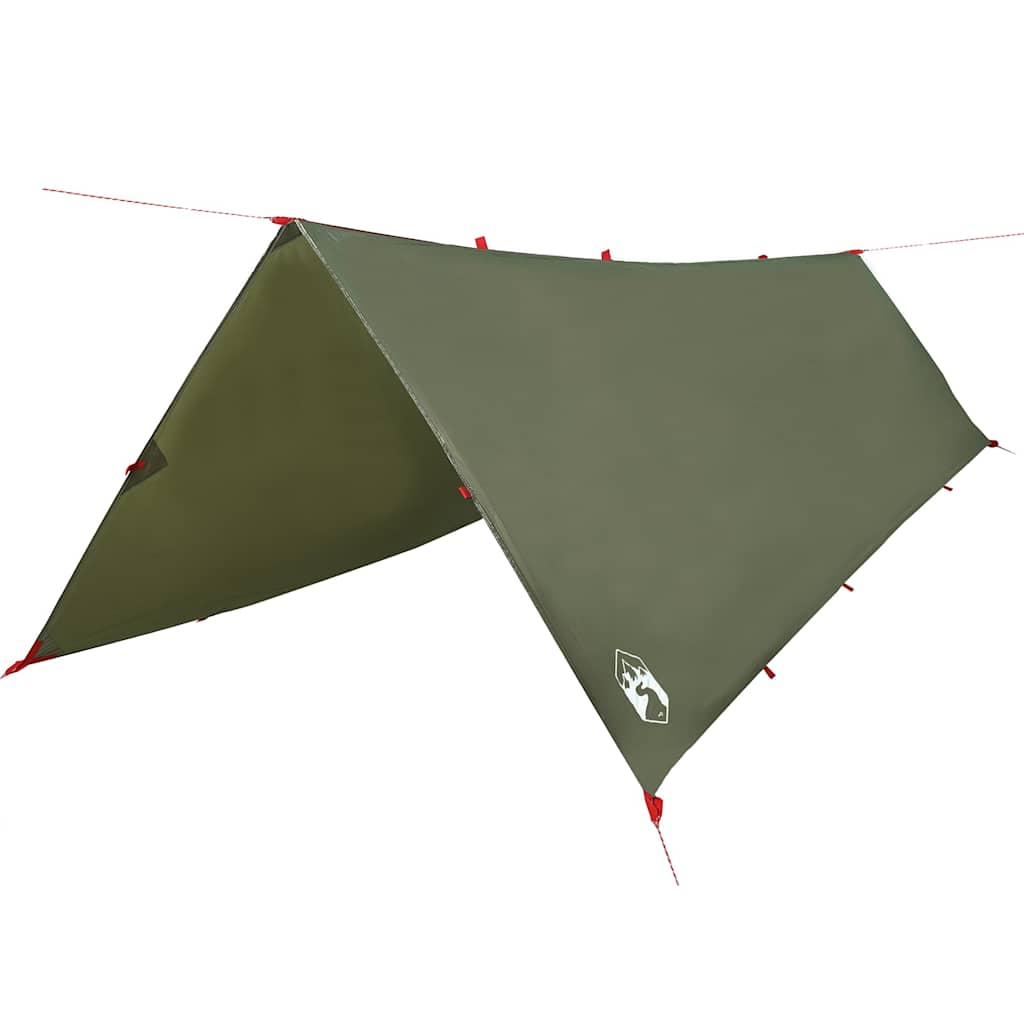 Vidaxx Camping-Markise wasserdicht 506x306 cm olivgrün