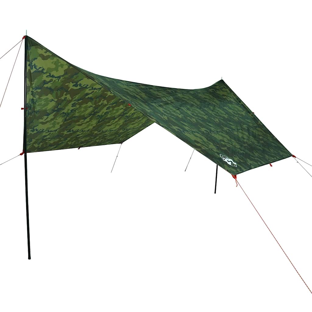 Vidaxx Camping-Markise wasserdicht 462x306x211 cm Tarnung