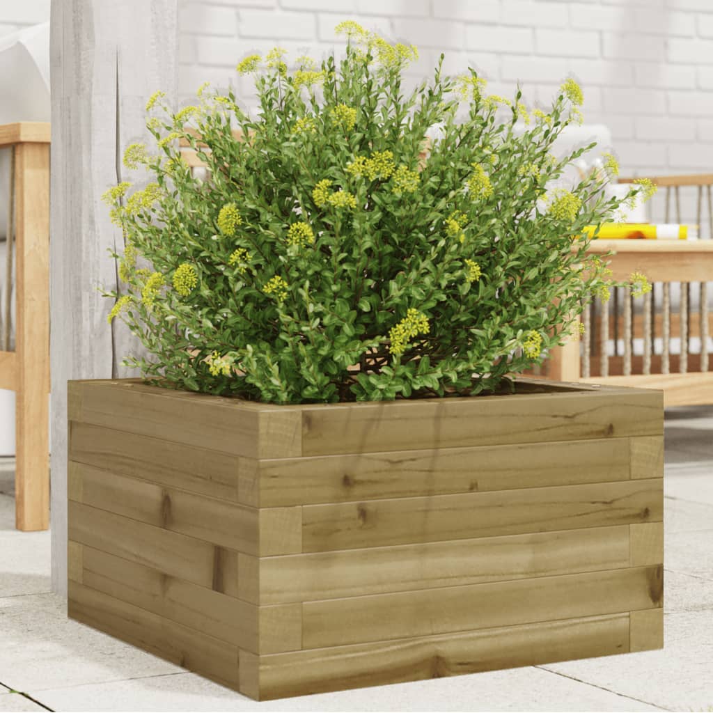 Vidaxx Pflanzgefäß 40x40x23 cm imprägniertes Kiefernholz