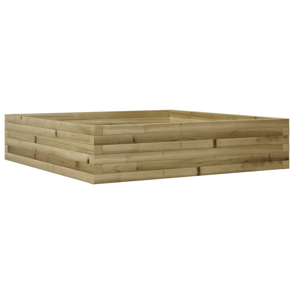 Vidaxx Pflanzgefäß 100x100x23 cm aus imprägniertem Kiefernholz