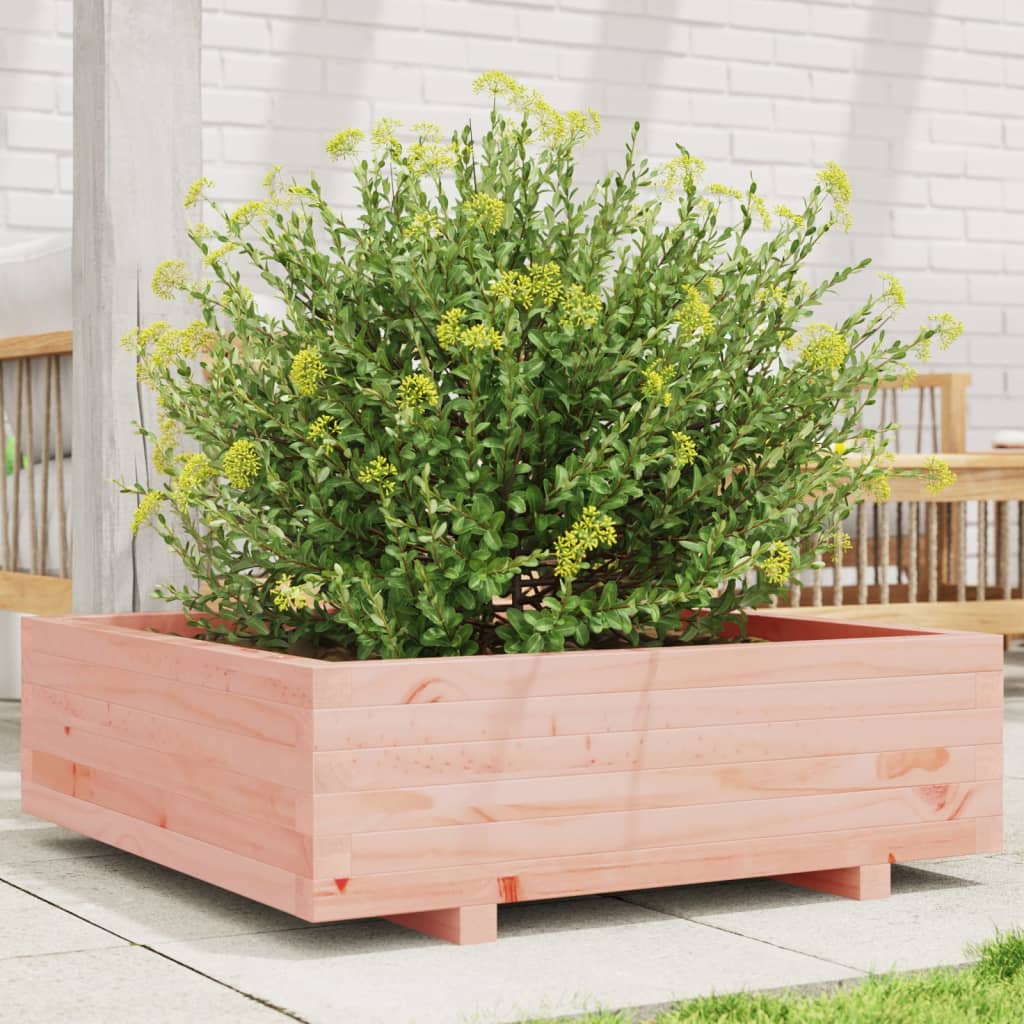 Vidaxx Pflanzgefäß 80x80x26,5 cm massives Douglasholz