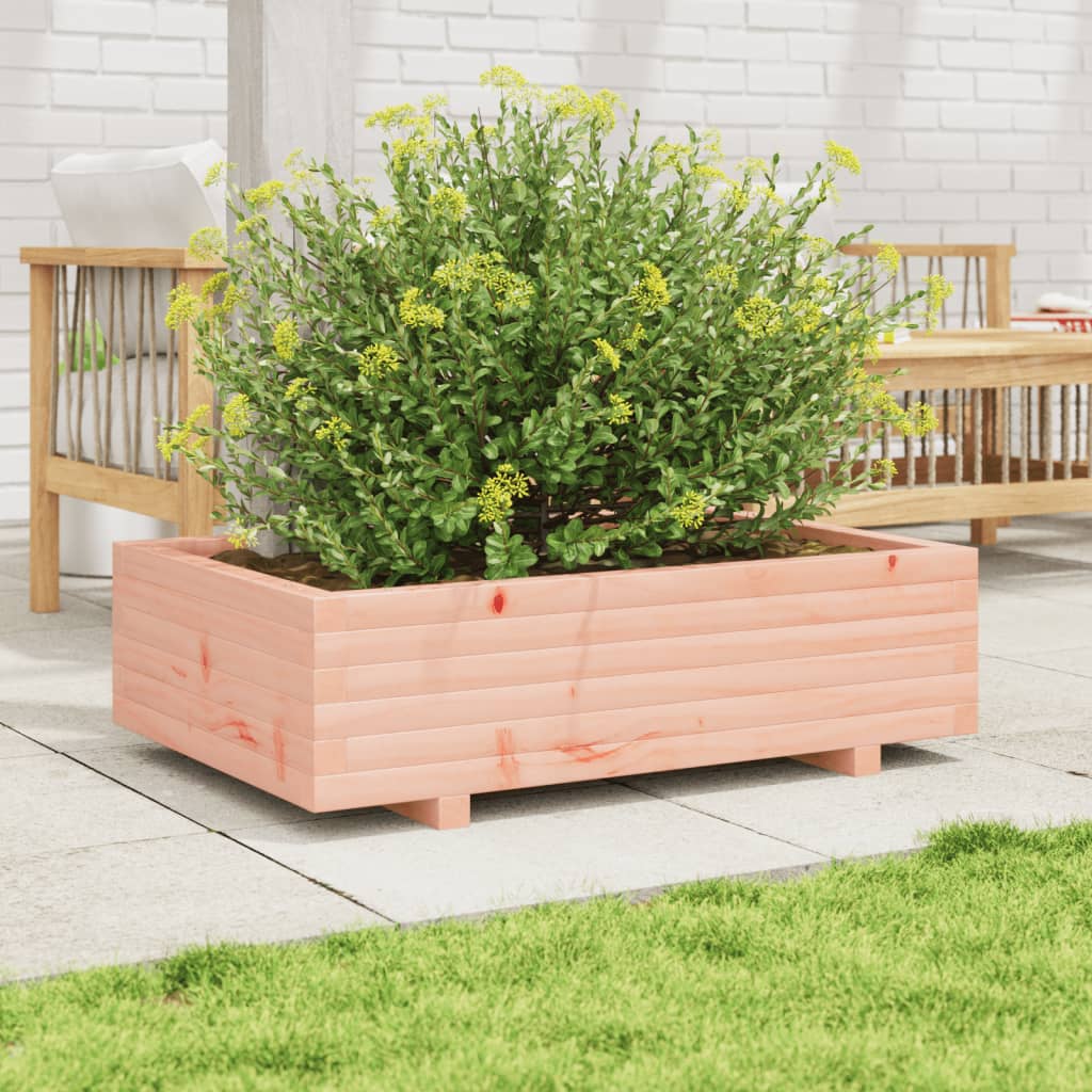 Vidaxx Pflanzgefäß 90x60x26,5 cm massives Douglasholz