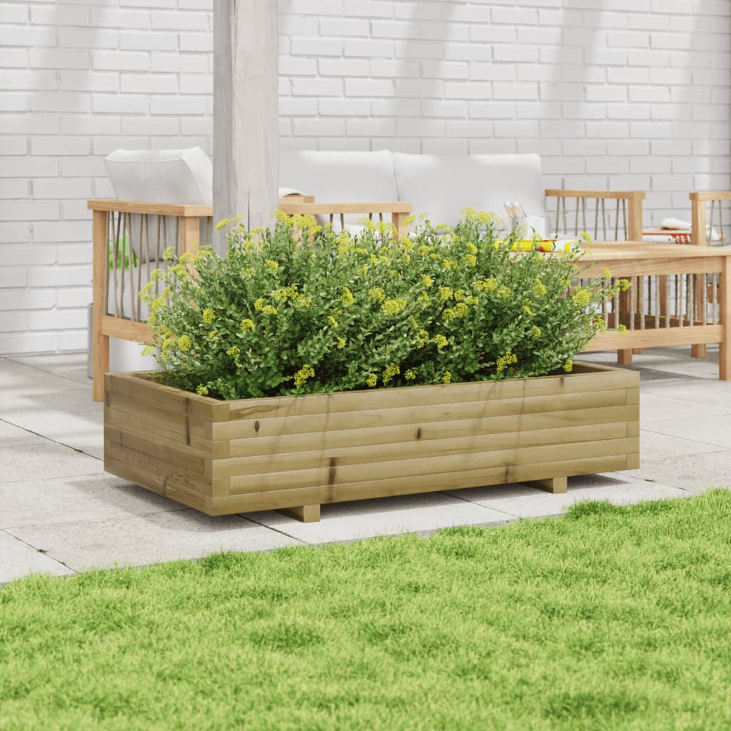 Vidaxx Pflanzgefäß 110x60x26,5 cm imprägniertes Kiefernholz